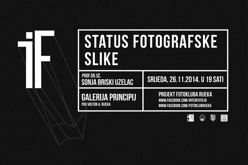 interFoto, četvrto predavanje: "Status fotografske slike"