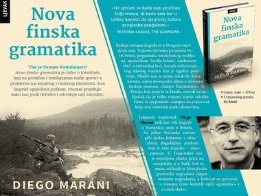 „Nova finska gramatika“ Diego Marani: remek-djelo lingvistike i književnosti ili jednostavno rečeno ODA JEZIKU