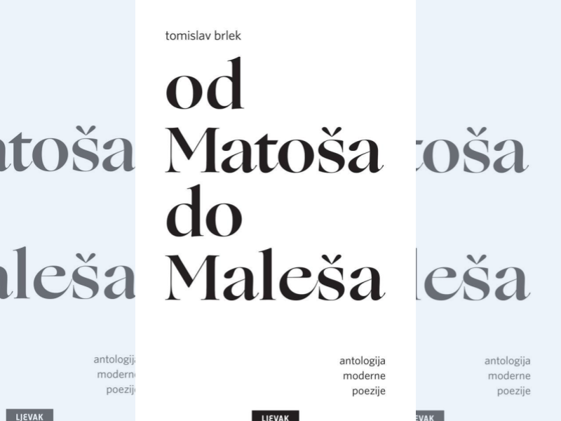 Od Matoša do Maleša : antologija moderne poezije / Tomislav Brlek