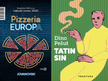 Knjigopsija na gradilištu: "Pizzeria Europa" Žarka Jovanovskog i "Tatin sin" Dine Pešuta