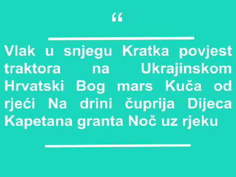 Zona sumraka: Kada bi naslovi knjiga bili napisani s greškom... 