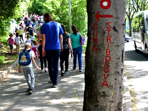 Jesen u Šumi Striborovoj, šetnja poučnom planinarskom stazom i priče na livadama