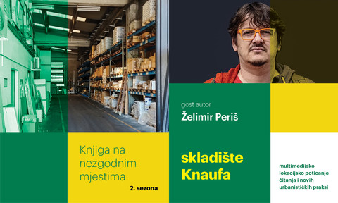 Knjiga na nezgodnim mjestima: Želimir Periš u skladištu Knaufa na Viškovu