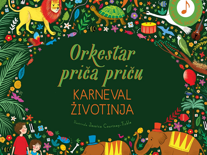 Orkestar priča priču: karneval životinja, interaktivno glazbeno predstavljanje slikovnice