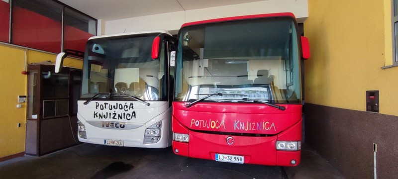 Mestna občina Ljubljana i Mestna knjižnica Ljubljana doniraju vozilo za Županijski bibliobus Gradu Rijeci i Gradskoj knjižnici Rijeka