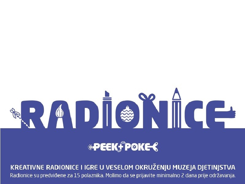 Kreativne radionice u Muzeju djetinjstva