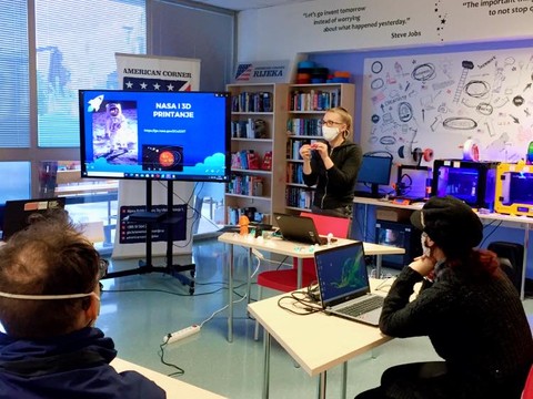 Video edukacija American Cornera Rijeka: 3D printanje i 3D modeliranje