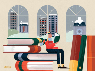 Što čitati ove zime: sretni zarobljenici nezgodne knjižnice zatrpane snijegom biraju svoje tople favorite