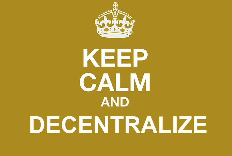 decentralize