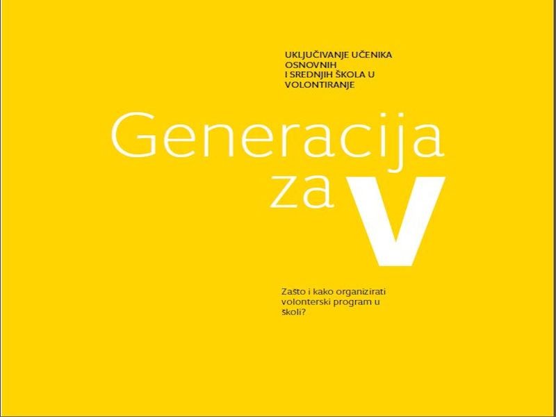 Genaracija za V