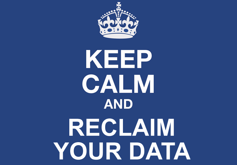 reclaim your data
