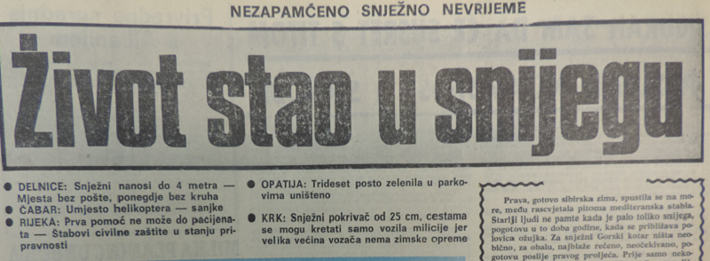 Život stao