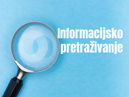 Usluga informacijskog pretraživanja